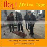 Africa Type!JCX Stone Coated Tile Machine Made in China