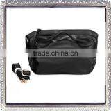 Black Leather Purse Tote Bag and Shoulder Straps thumbnail-1