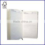 2 Subject Hardcover Notepad/diary College Ruled Fabric Cover thumbnail-4