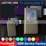 High Quality TPU Case for Samsung Galaxy ,leather Phone Case for Samsung Galaxy S6