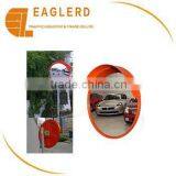Acrylic Material Orange Outdoor Convex Mirrors