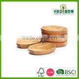 High Quality Wholesale Bamboo Wood Serving Plate Set of 6 thumbnail-5