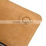 Universal Wallet Genuine Leather Double Phone Case Cover Pouch Bags for Samsung Galaxy Note A J E S 1 2 3 4 5 6 7 I9220 Pocket thumbnail-3