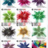 Leading Supplier CHINAZP Wholesale High Quality Dyed Green Trimmed Short Peacock Feathers for Earrings thumbnail-6