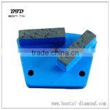 2 Seg Trapezoid Grinding Wing Diamond Concrete Floor Shoes for Floor Prep & Polish thumbnail-2