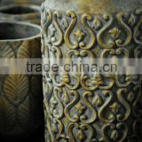 H430 Antique fiber cement urn flower pots & urn planters, chaozhou santai manufacturers