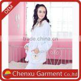 Newest Nightgowns 2017 Bundle Clothing Cotton Blue Classic Pajamas Customized 100% Polyester Thermal Coral Fleece Pyjamas thumbnail-1