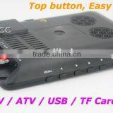 Analog TV DTV900- DVBT2 9 Inch Lcd tv Antenna USB TF Mp5 Digital Player Drivers thumbnail-3