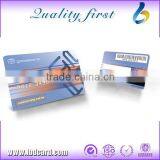 Plastic Magnetic Stripe Card / Standard Size VIP Plastic Magnetic Card / Soft PVC Credit Card