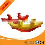 Double Seats Plastic Rocking Horse for Kids Indoor Outdoor Playground thumbnail-2