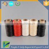 High Quality 1 Spool 260m 1mm Flat Sewing Coarse Braid Waxed Thread For Leather Craft Repair thumbnail-2