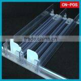 Supermarket Plastic Shelf Pusher for Stop Disordered