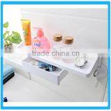 Suction Cup Plastic Bathroom Rack thumbnail-1