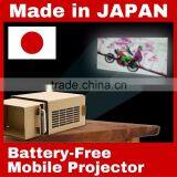 Unique smartphone home projector for enjoying video made by Japan