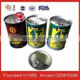 2 Gallon Small Metal Tin Buckets In