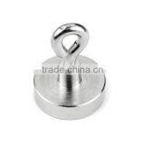 Super Strong Mounting CupNeodymium Pot Magnet With Eyebolt thumbnail-1