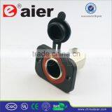 Tent One Hole Mounted USB Female Car Cigarette Lighter Socket