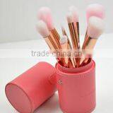 Luxury Rose Gold Pink Makeup Cosmetic Brushes thumbnail-2