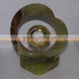 PAKISTAN FACTORY MADE EXPORT QUALITY CLOCKS ONYX MARBLE HANDICRAFTS thumbnail-6