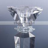 2016 Wholsale Tall Square Crystal Candle Holder for Home Decoration thumbnail-3