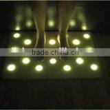 FACTORY PRICE LED LIGHTED FLOOR MAT,16 LED SOFT LIGHT ILLUMINATION IN THE DARK,emitting Carpets, Photographic Carpet thumbnail-2