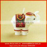 Thailand Elephant Shaped Handmade Clearly Carving Candle Supplies thumbnail-1