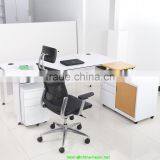 Adjustable Wooden Top Tambour Door Filing Cabinet Side Return Table thumbnail-5