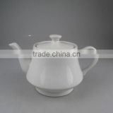 Stocklot white cheap ceramic teapot
