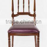 Wholesale Quality Stackable Aluminum Fancy Royal Wedding Chair QL-D907 thumbnail-2