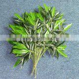 Wholesales Plastic Artificial Garden Green Bamboo Plants Lumber Craft With Leaves for Decoration thumbnail-3