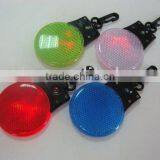 Plastic Halloween Decorative Light Round Shape Keychain Led Flashing Light thumbnail-1