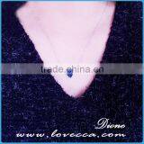 Best S925 Sterling Silver Druzy Cabochons Necklace Heart 8mm Natural Drusy Agate Stone Pendants thumbnail-3