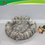 Birch Wreath With Bottom for Flower Holder thumbnail-2