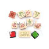 Beautiful Design Custom Mini Wooden Kids Stamp thumbnail-1