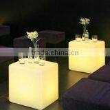 RGB Color Changing LED Cube / LED Cube Chairs / Glowing Cube Seat thumbnail-2