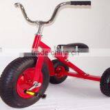 Pneumatic Wheel Ride on Tricycle Toy Red TC1803 thumbnail-1