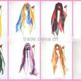 Hand Print Gradient Silk Scarf LS Eplus thumbnail-1