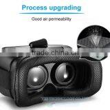 VR Headset With 3D Glasses VR Box With Remote Control V6 42mm Lenses 4.5 - 6 Inch thumbnail-5
