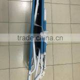 Blue Reclining Folding Beach Lounge Chair thumbnail-5