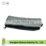 Suoran Wool Felt Pen Case Simple Camber Pencil Storage Bag Cosmetic Bag (7.9X2.8X1.8) - Gray(TM-FT006) thumbnail-1