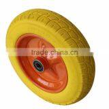 Solid Rubber pu Foam Tyre Wheel for Hand Trolley thumbnail-1