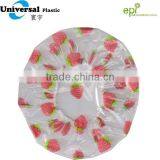 Safety Food Contact Protection Plastic Bowl Cover Car Seat Cover Shower Cap Ear Cap Hair Cape With Printing thumbnail-2