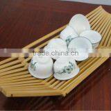 2016 Fashion Japen Bamboo Boat Cup Mat