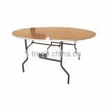 High Quality Folding Dining Wooden Table Banquet Table thumbnail-5