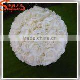 Plastic Decorative Artificial Flower Ball Wedding Rose Ball Artificial Rose Ball Foam Rose Ball thumbnail-2