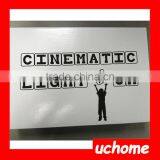 UCHOME Led Slim Light Box Photo Movie Cinema Light Box Cinematic Letters Light Box thumbnail-6