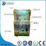 2016 Kids Coin Operated Super Treasure Box Crane Toy Vending Game Machine For Sale thumbnail-3