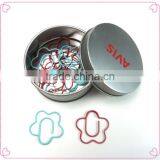 Advertising Tin Box OEM Shape Metal Wire Paper Clips thumbnail-3