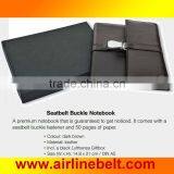 Premium Airplane Seatbelt Bukcle Notebook & Gift Pen thumbnail-1
