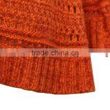 Flare-sleeve Pointelle Cardigan Without Buttons thumbnail-4